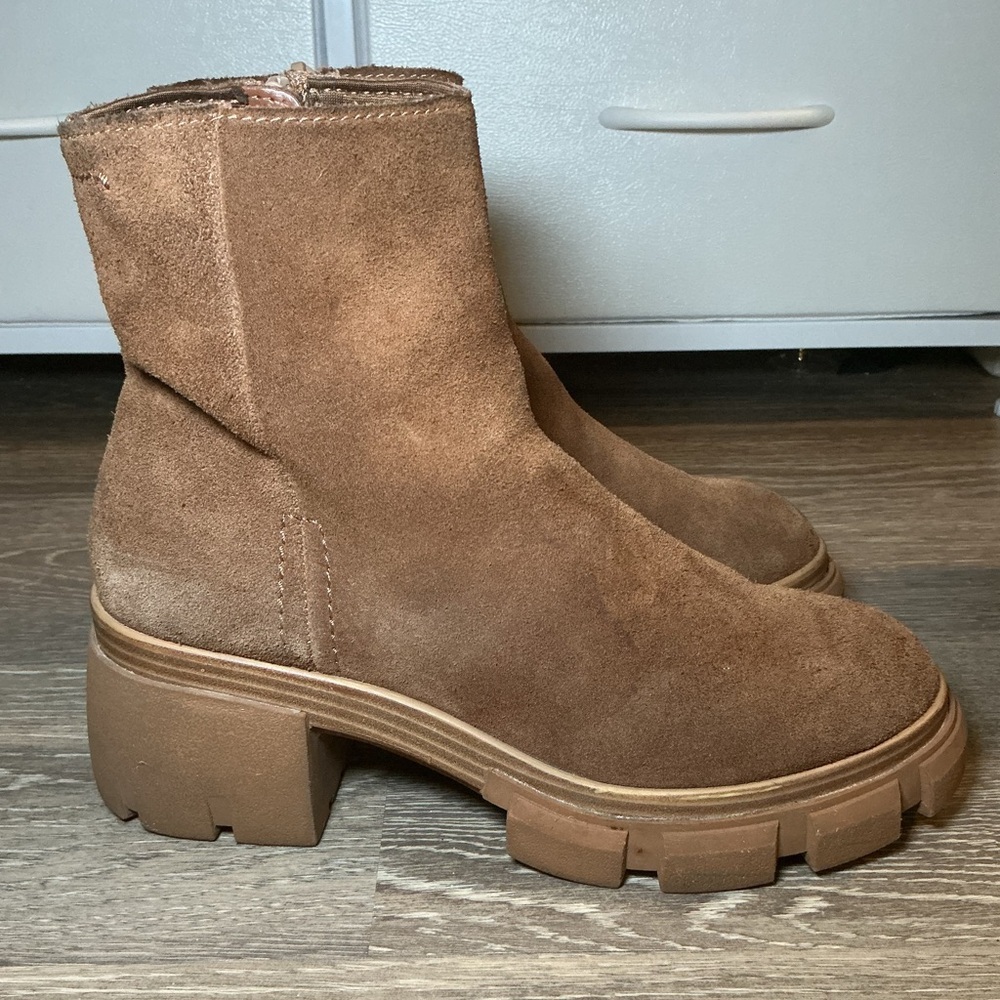 Steve Madden Brown Suede Women's Boots